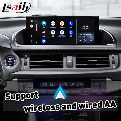 واجهة Carplay اللاسلكية و Android Auto لـ Lexus CT 200h FSport CT 2017-2022