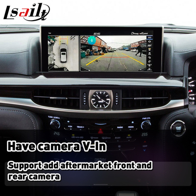 واجهة تشغيل السيارة الآلية اللاسلكية CP AA Android Auto Carplay لليكسوس LX 450d 570 570s VDJ200 J200 2016-2021