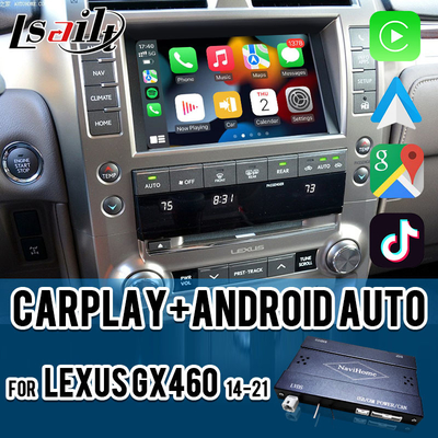 واجهة Lexus CarPlay لـ GX460 GX400 2014- مع Android Auto اللاسلكي بواسطة Lsailt