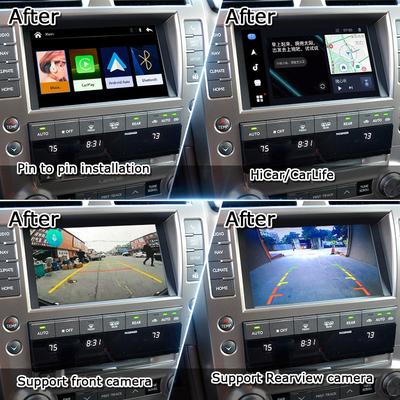 واجهة Lexus CarPlay لـ GX460 GX400 2014- مع Android Auto اللاسلكي بواسطة Lsailt