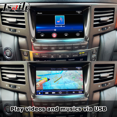 واجهة CarPlay اللاسلكية لليكسوس LX570 2013-2015 LX460d GX460 GX400 الملاحة Android Auto Box من Lsailt