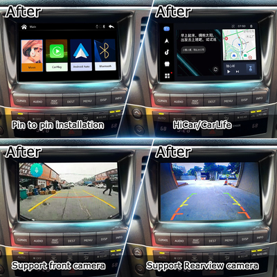 واجهة CarPlay اللاسلكية لليكسوس LX570 2013-2015 LX460d GX460 GX400 الملاحة Android Auto Box من Lsailt