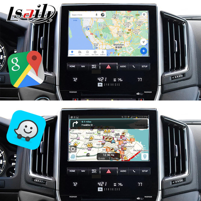 واجهة الفيديو الوسائط المتعددة CarPlay Android مع YouTube و NetFlix و YouTube و Google Map لـ Land Cruiser LC200