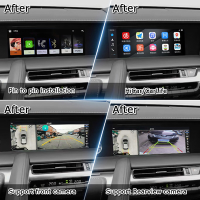واجهة CarPlay اللاسلكية Android Auto GPS Navigation للكسوس LC500h 2017- الحالي NX LX LS GS بواسطة Lsailt