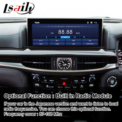 واجهة الفيديو لـ Lexus LX 450d 570 570s VDJ200 J200 2016-2021