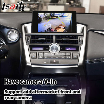 واجهة Lsailt / Navihome Android Auto Carplay لسيارة Lexus NX300h NX200t مقبض التحكم 2014-2017 NX ES RX