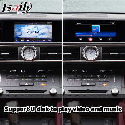 CP AA واجهة Carplay اللاسلكية لليكسوس RCF RC300 RC200t RC300h RC350 RC Control 2014-2018
