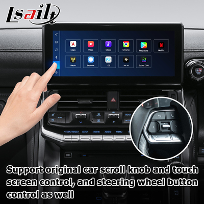 تويوتا لاند كروزر LC300 ترقية نمط المصنع واجهة الفيديو أندرويد carplay أندرويد أوتو