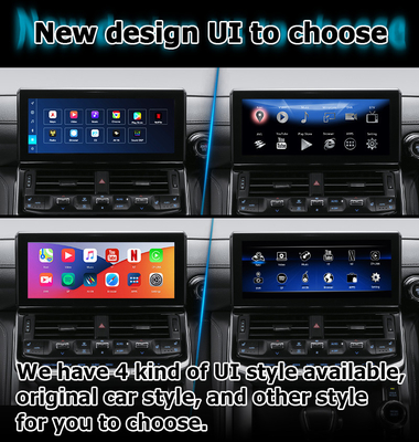 تويوتا لاند كروزر LC300 ترقية نمط المصنع واجهة الفيديو أندرويد carplay أندرويد أوتو