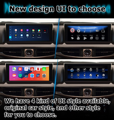 ليكسوس LX570 LX450d واجهة فيديو أندرويد دعم carplay أندرويد أوتو كوالكوم 8+128GB أندرويد 11
