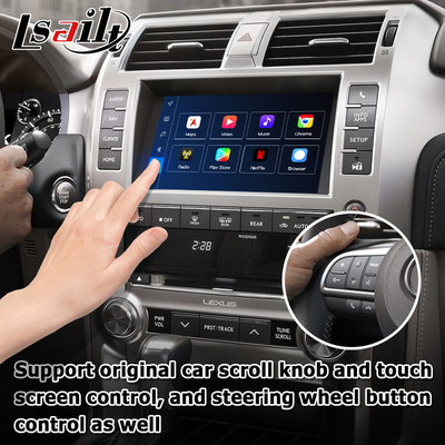 لوكسوس GX460 اندرويد الوسائط المتعددة Carplay اندرويد واجهة الفيديو الآلية