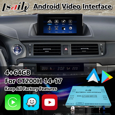 واجهة الفيديو لـ Lexus CT200h CT F Sport للتحكم في الماوس 2014-2017