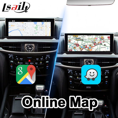 Lsailt Android Carplay واجهة فيديو الوسائط المتعددة لـ 2016-2021 Lexus LX 570 LX450d LX570
