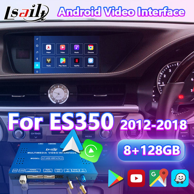 8+128GB Lsailt Android واجهة فيديو الملاحة لليكسوس ES 350 300h 250 200 XV60 تحكم الماوس 2012-2018