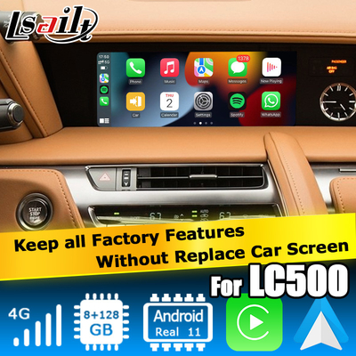 ليكسوس LC500 LC500h واجهة الفيديو للاستعمال على أندرويد