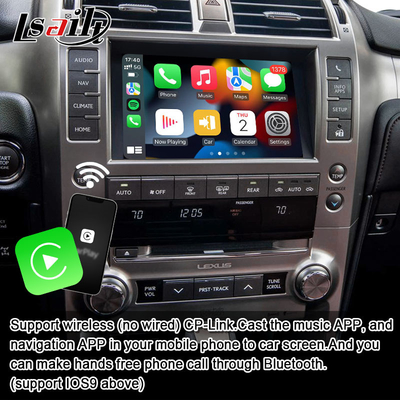 8+128GB Android 11 واجهة فيديو ليكسوس لـ GX460 2014-2021 بما في ذلك CarPlay اللاسلكي ، Android Auto