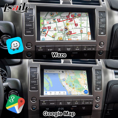 8+128GB Android 11 واجهة فيديو ليكسوس لـ GX460 2014-2021 بما في ذلك CarPlay اللاسلكي ، Android Auto