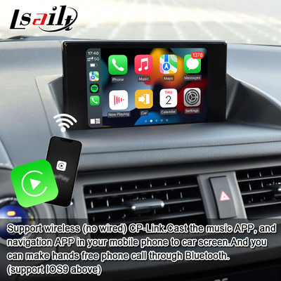 واجهة الفيديو اللاسلكية لـ Lexus CT CT200H 2014-2017 دعم تحميل التطبيقات ، NetFlix ، YouTube