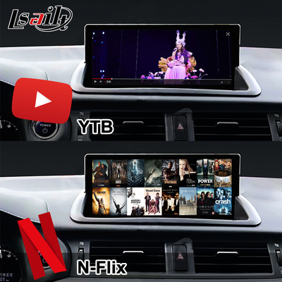 واجهة الفيديو للكسوس لسي تي 200h 2017-2021 GX LX ES LS...شملت CarPlay، Android Auto، Spotify