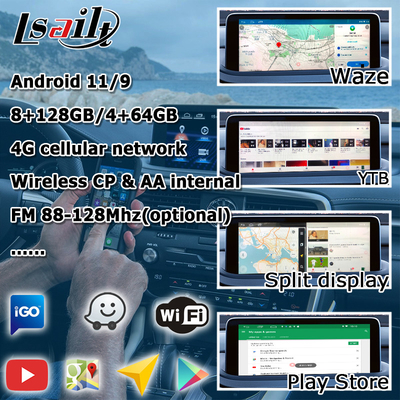 HD 12.3 بوصة ترقية شاشة أندرويد لليكسوس RX350 RX450h Lsailt Android Auto Carplay