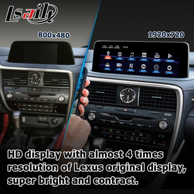 HD 12.3 بوصة ترقية شاشة أندرويد لليكسوس RX350 RX450h Lsailt Android Auto Carplay