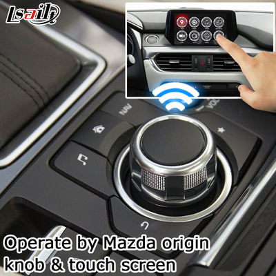 Mazda 6 Atenza GPS Navigation Box واجهة الفيديو ، واجهة carplay الاختيارية android auto