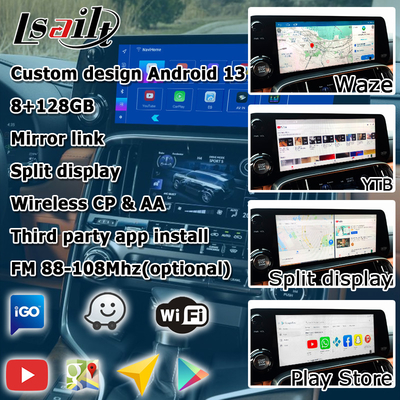 ليكسوس LX600 LX700h 2022 واجهة الفيديو الواسعة النطاق أندرويد على قاعدة كوالكوم 6125 8+128 أندرويد 13