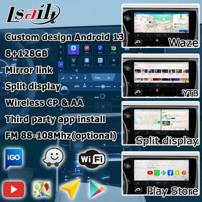 ليكسوس NX NX200 NX350h NX250 اندرويد 11 واجهة الفيديو الوسائط المتعددة carplay اندرويد أوتو