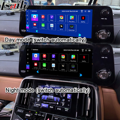 واجهة الفيديو لليكسوس LX600 LX500d RX ES NX 2021- دعم YouTube و NetFlix و CarPlay اللاسلكي