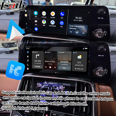 واجهة الفيديو لليكسوس LX600 LX500d RX ES NX 2021- دعم YouTube و NetFlix و CarPlay اللاسلكي