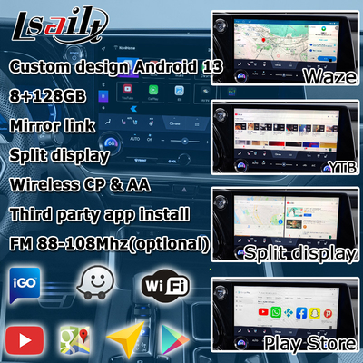 لوكسوس TX550h+ TX350 TX500h واجهة فيديو أندرويد 13 مع أوكتا كور 2.0Ghz 8+128GB carplay