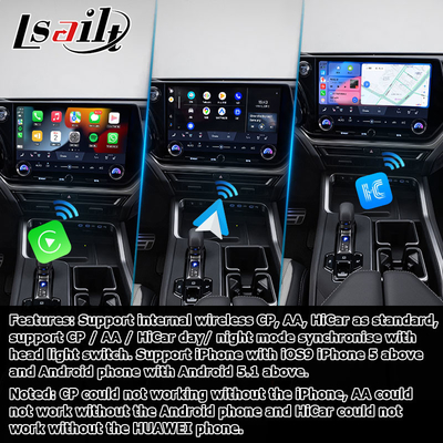 لوكسوس TX550h+ TX350 TX500h واجهة فيديو أندرويد 13 مع أوكتا كور 2.0Ghz 8+128GB carplay