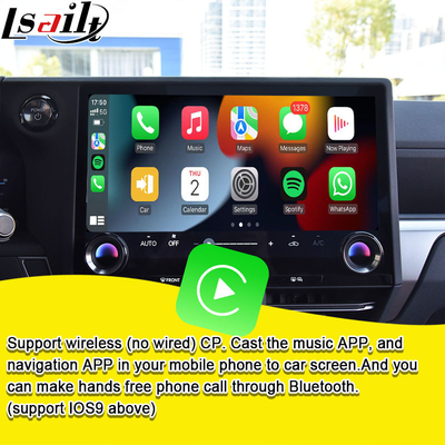 واجهة أنظمة الأندرويد للتسلية من خلال دبوس إلى دبوس لليكسوس GX550 2024 RX NX LX ES بما في ذلك YouTube و NetFlix و Google Play و Waze