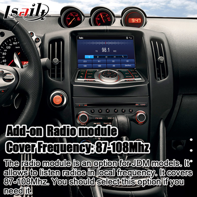 HDMI 8G واجهة الوسائط المتعددة الروبوتية مع CarPlay ، YouTube، Google Play، NetFlix لنيسان باترول 370Z كويست، الروبوت 13