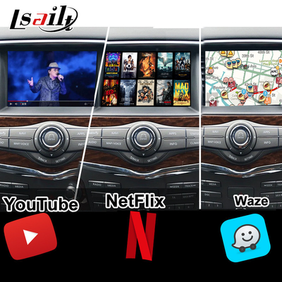 وحدة المعلومات الذكية لـ 8G لـ نيسان أرمادا الدورية دعم الشاشة المقيدة لرأس ، CarPlay اللاسلكي ، NetFlix