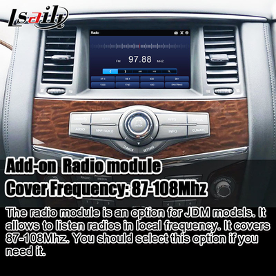 وحدة المعلومات الذكية لـ 8G لـ نيسان أرمادا الدورية دعم الشاشة المقيدة لرأس ، CarPlay اللاسلكي ، NetFlix