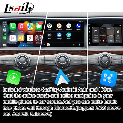 وحدة المعلومات الذكية لـ 8G لـ نيسان أرمادا الدورية دعم الشاشة المقيدة لرأس ، CarPlay اللاسلكي ، NetFlix