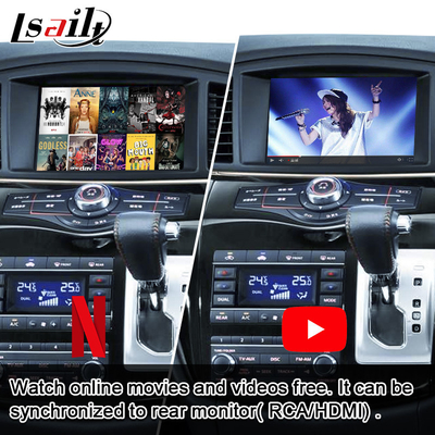 أندرويد 13 8G Android Smart Infotainment Module لنيسان إلكراند E52 2010-شملت CarPlay و YouTube وشاشة مسند الرأس
