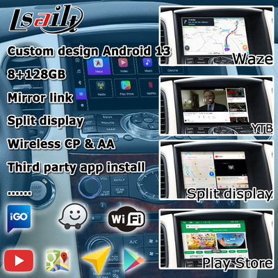 إنفينيتي QX50 / EX EX35 EX37 سيارة أندرويد 13 صندوق واجهة النظام مع Carplay أندرويد العرض التلقائي Lsailt