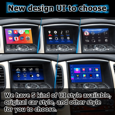 إنفينيتي QX50 / EX EX35 EX37 سيارة أندرويد 13 صندوق واجهة النظام مع Carplay أندرويد العرض التلقائي Lsailt