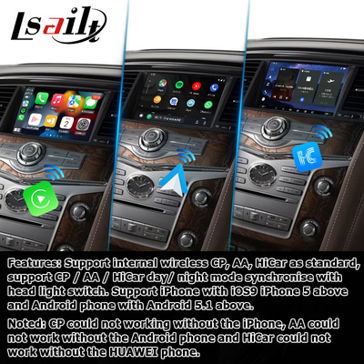 إنفينيتي QX80 / QX56 أندرويد أوتو كاربلاي واجهة أساس على كوالكوم 8+128