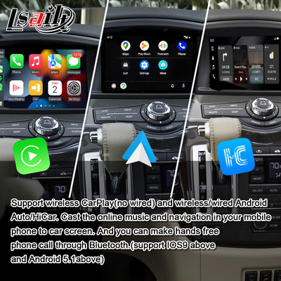 Lsailt Android 13 Smart Android Infotainment Module لشركة نيسان كويست 2011-2022 دعم CarPlay اللاسلكي ، NetFlix