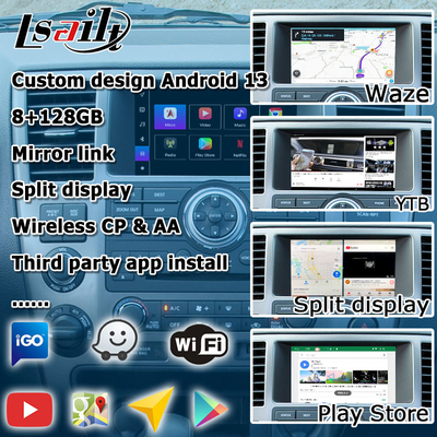 نيسان أرمادا TA60 تصميم مصنع واجهة الفيديو الوسائط المتعددة أندرويد، دعم Carplay اللاسلكي أندرويد أوتو