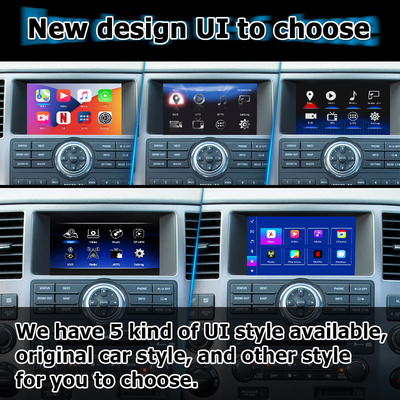 نيسان أرمادا TA60 تصميم مصنع واجهة الفيديو الوسائط المتعددة أندرويد، دعم Carplay اللاسلكي أندرويد أوتو