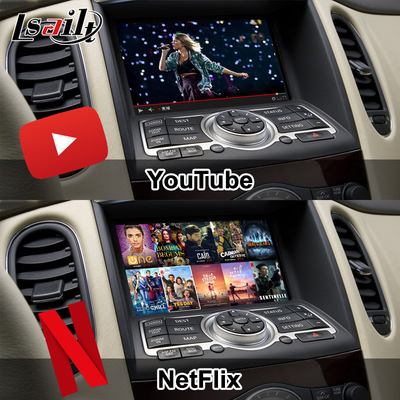 Lsailt 8G Android Infotainment Module لشركة Infiniti EX QX50 2008-2017 متضمنة CarPlay اللاسلكية، YouTube، NetFlix
