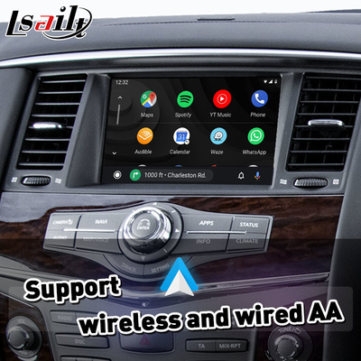 واجهة الوسائط المتعددة للسيارة الأندرويد Carplay لعام 2020-2023 نيسان باترول Y62