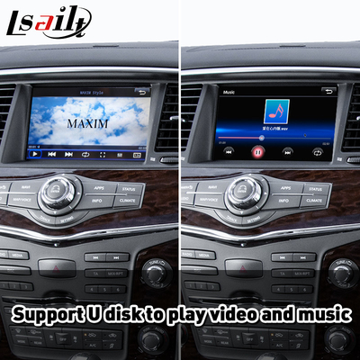 واجهة الوسائط المتعددة للسيارة الأندرويد Carplay لعام 2020-2023 نيسان باترول Y62