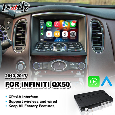 إنفينيتي كاربلاي واجهة لاسلكية أندرويد أوتو ل QX50 QX70 2014-2017
