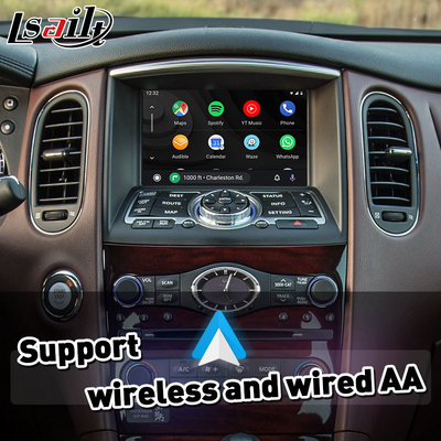 إنفينيتي كاربلاي واجهة لاسلكية أندرويد أوتو ل QX50 QX70 2014-2017