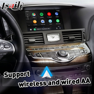 Lsailt Carplay اللاسلكي واجهة أندرويد أوتو لعام 2013-2019 Infiniti Q70